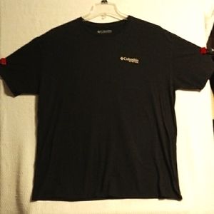 Columbia PFG T-Shirt, XL, black,  themed: "Always Outside"